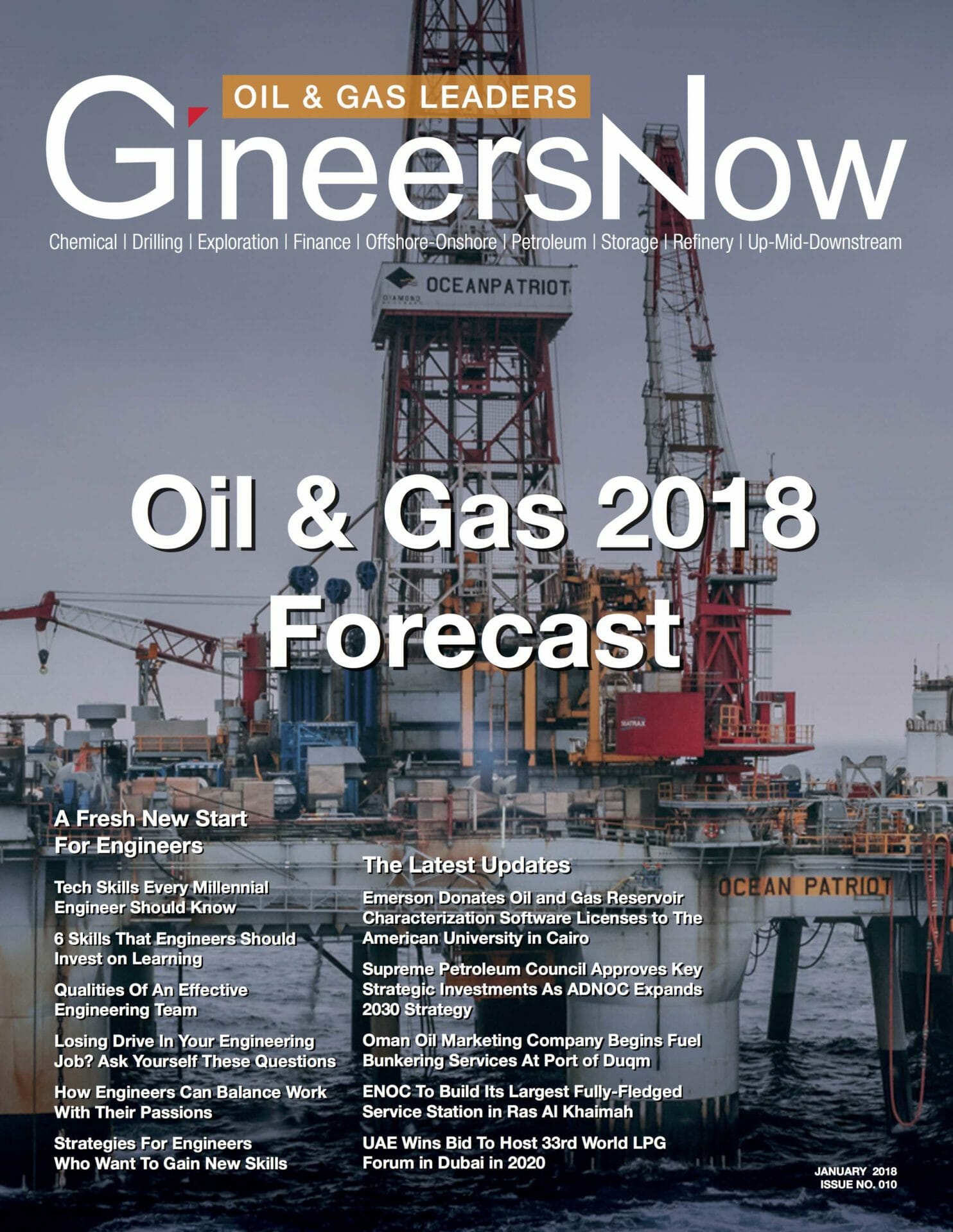 Oil and Gas Forecast 2018 GineersNow