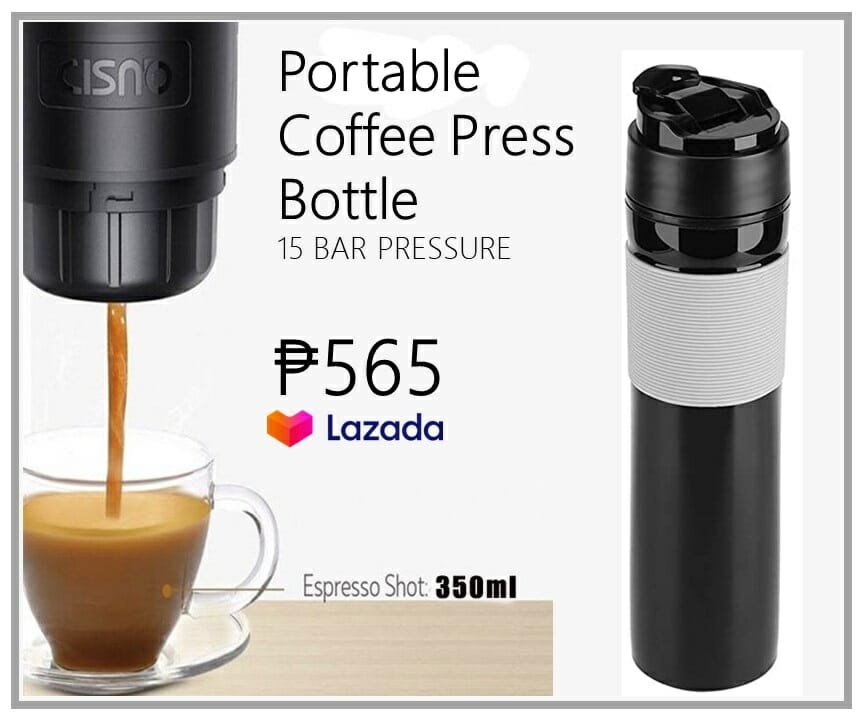 Food Lazada Portable Coffee Press Bottle Philippines