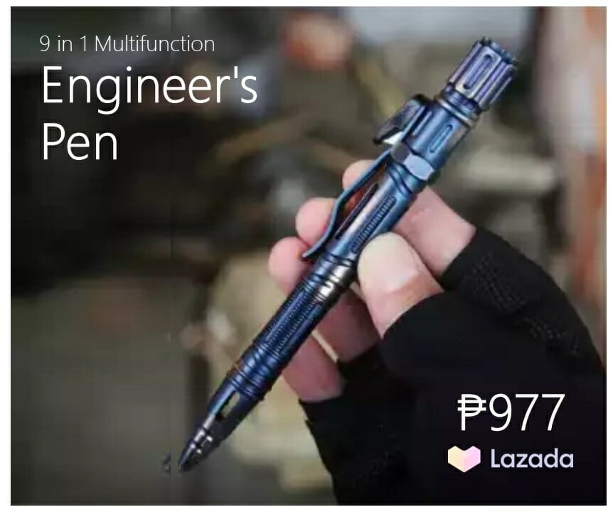 Tools Lazada 9 in 1 Multifunction Engineers Pen Philippines