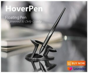 The best gift for engineers is a floating pen. This pen can float in the air.